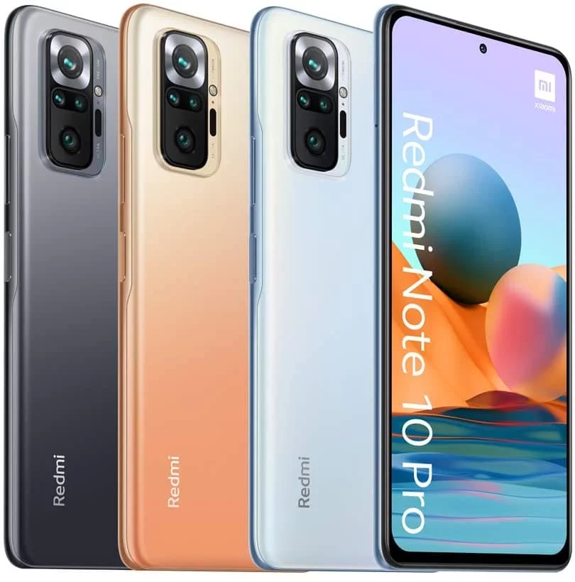 Xiaomi Redmi note 10 Pro varios colores